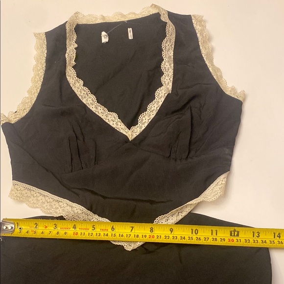 Princess Polly Black and White Backless Dress - Picture 6 of 11